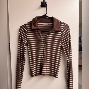 Abercrombie Half Zip Top - size small